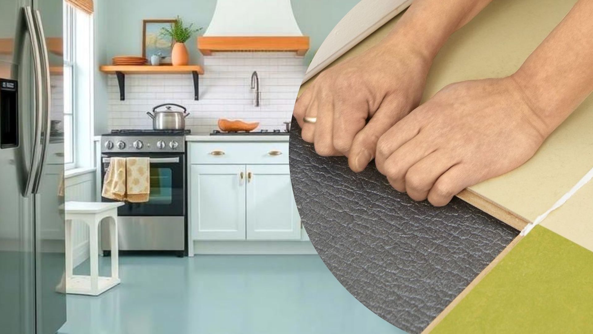 Замість лінолеуму як покриття для підлоги обирають кварцвініл Замість лінолеуму як покриття для підлоги обирають кварцвініл