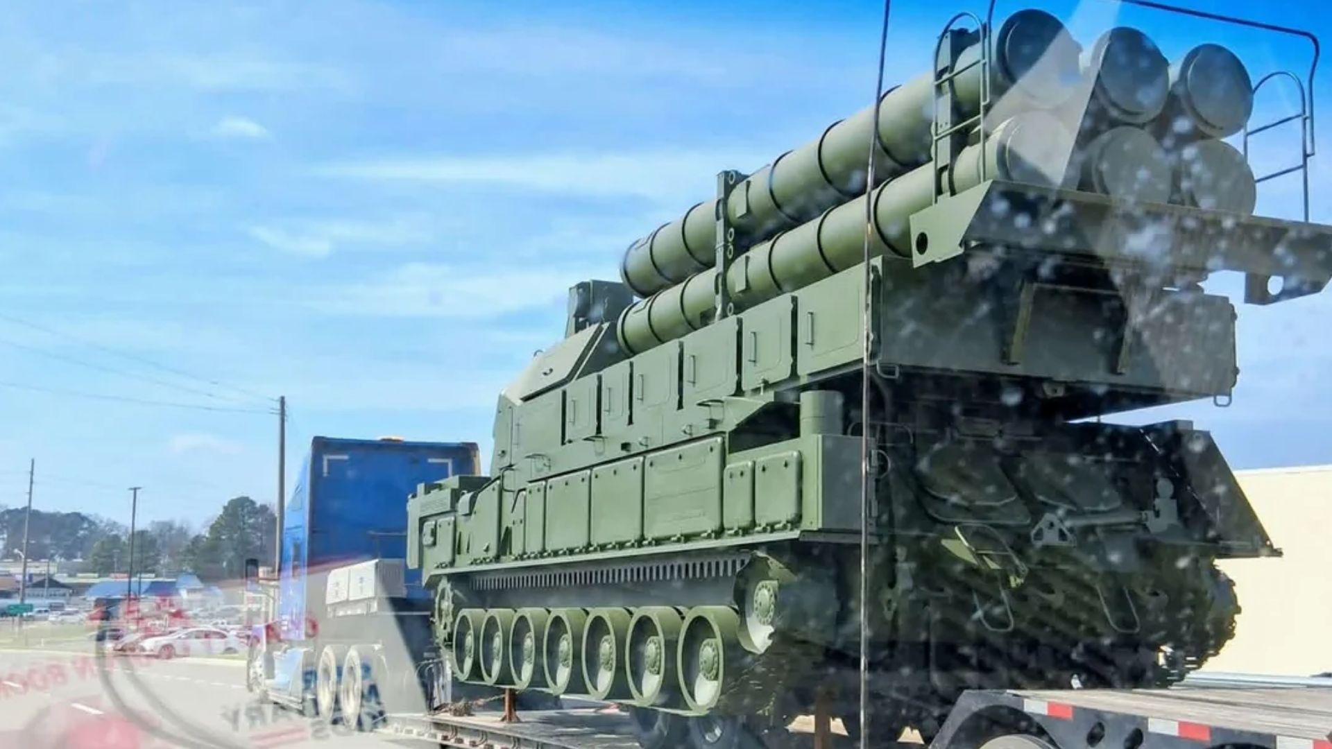 Макет "Бук-М3" в США