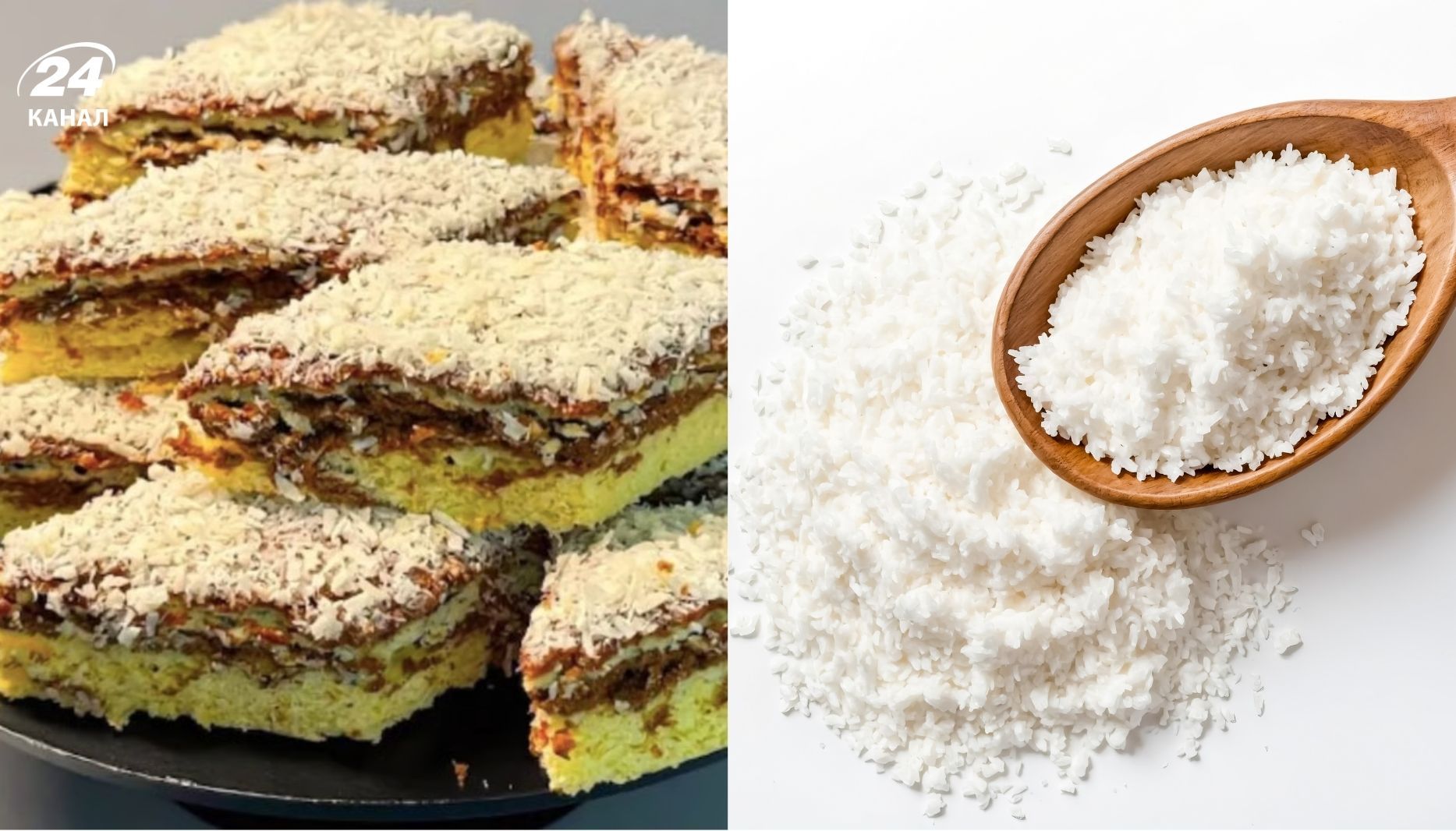 Що спекти з кокосової стружки