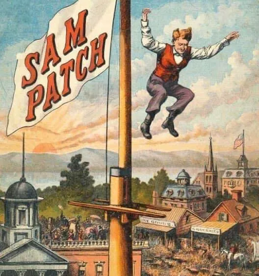 Смертельний трюк на водоспаді Генезе, 1829 рік / фото John Kucko Digital