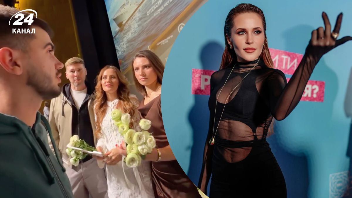 Наталка Денисенко на премьере фильма