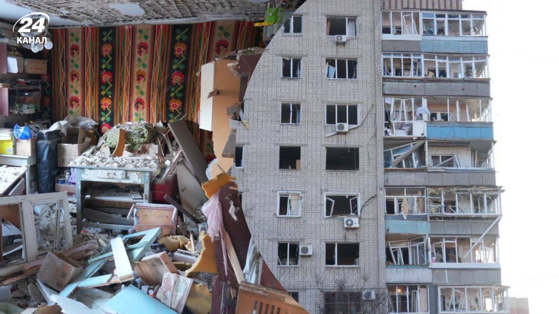 Россияне ударили по жилому кварталу Запорожья: погиб человек, есть пострадавшие - 24 Канал