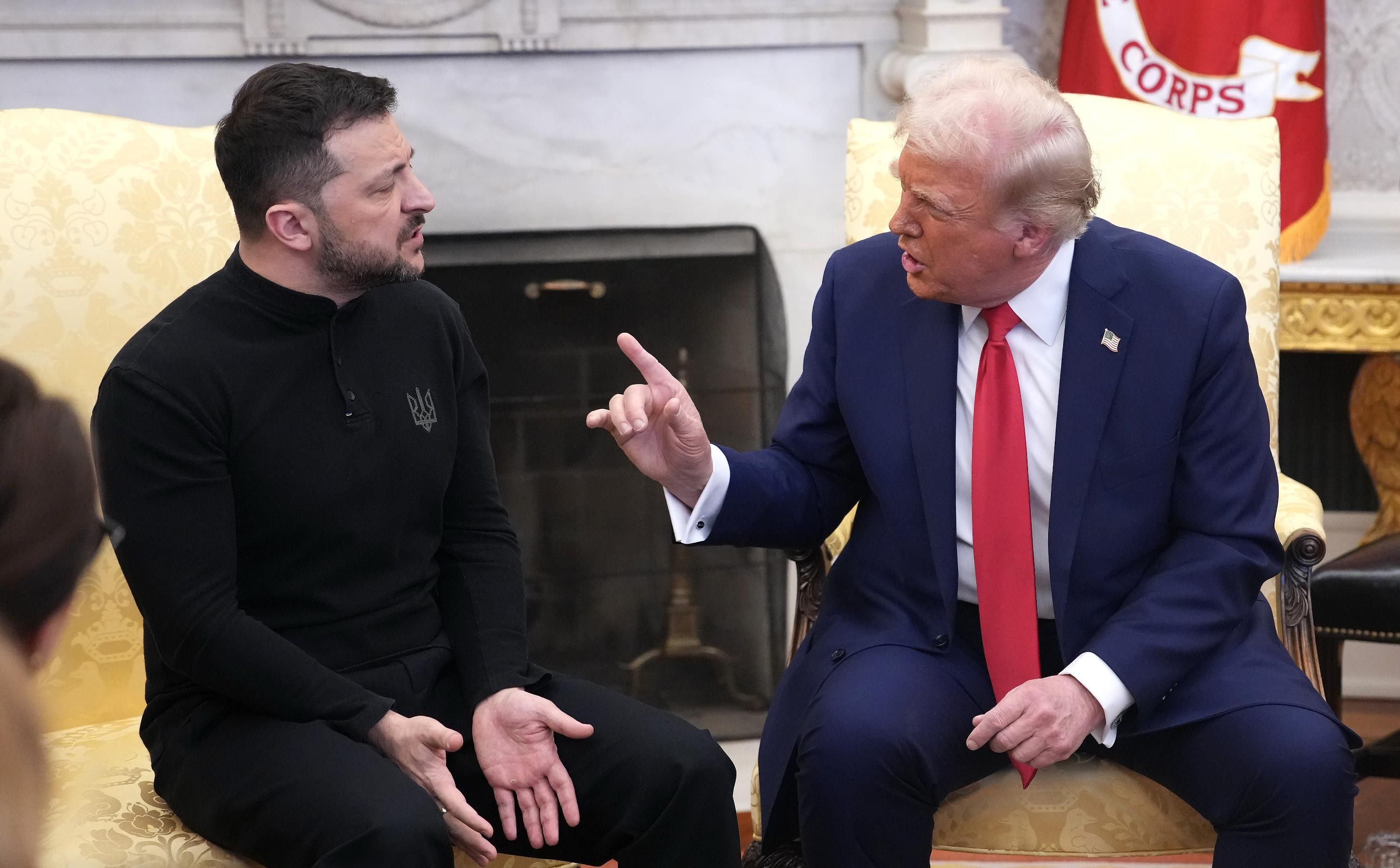 Трамп снова набросился на Зеленского Трамп снова набросился на Зеленского