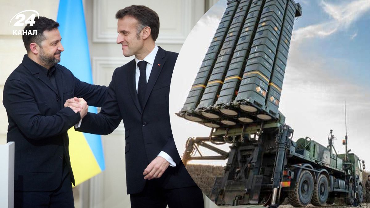 Зеленський домовився з Макроном про випробування нової SAMP/T