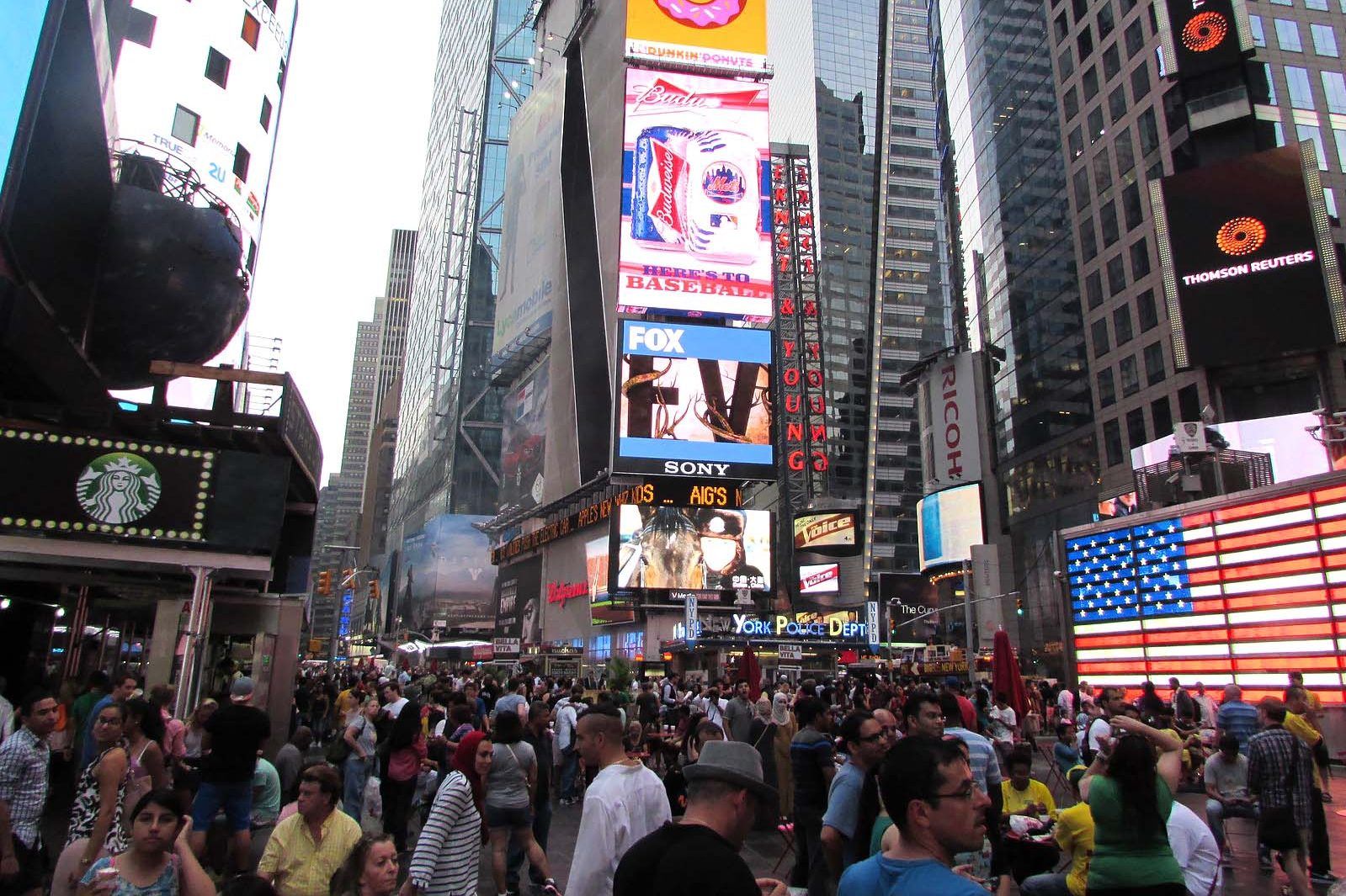 Жители Нью-Йорка