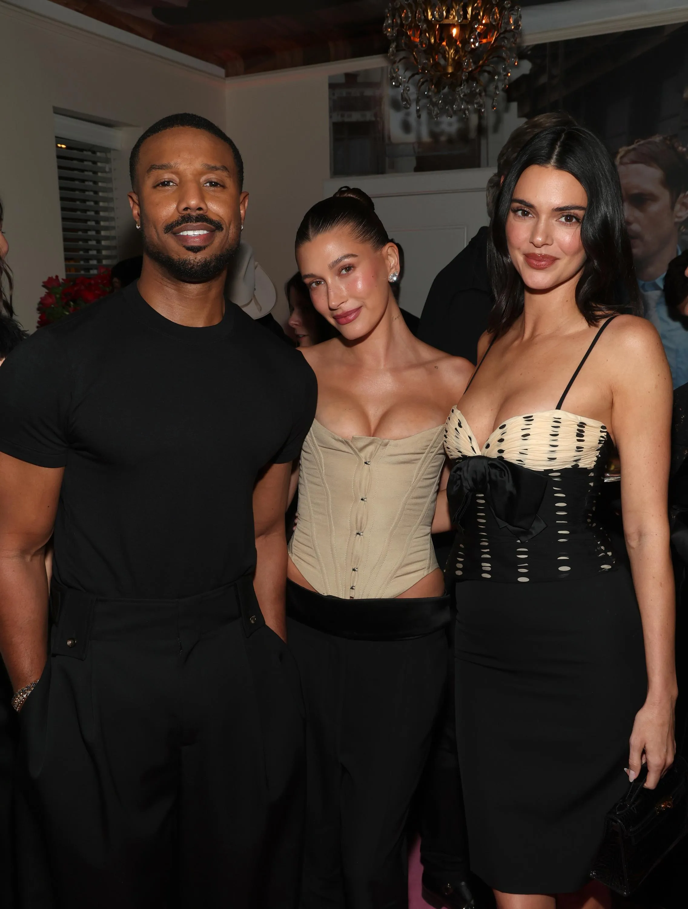 Майкл Б.Джордан з Гейлі Бібер і Кендалл Дженнер