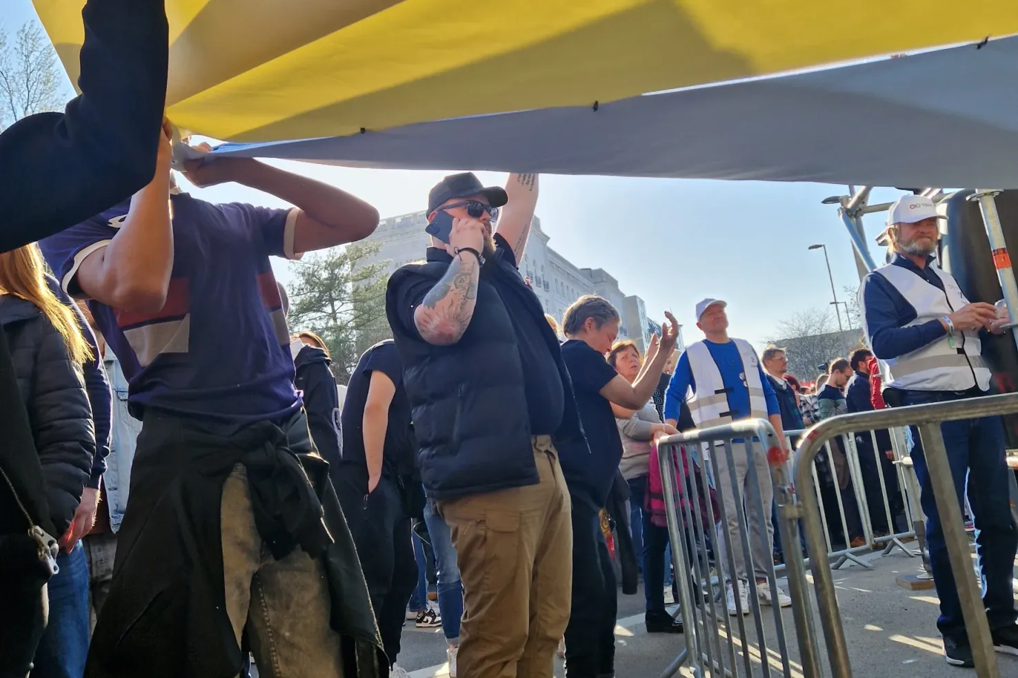 Провокація з українським прапором