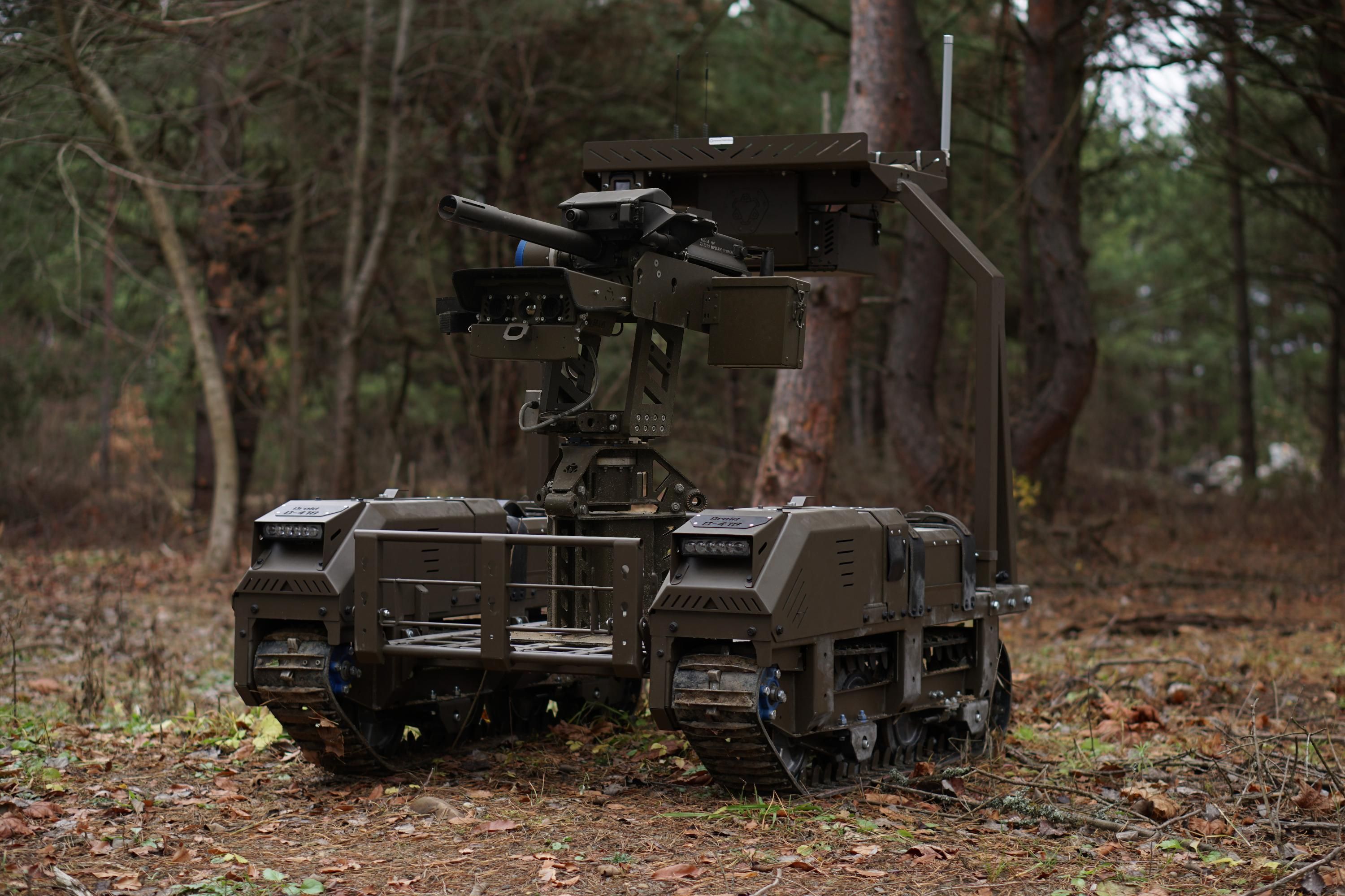 НРК Droid NW 40 презентували на виставці у Бельгії НРК Droid NW 40 презентували на виставці у Бельгії