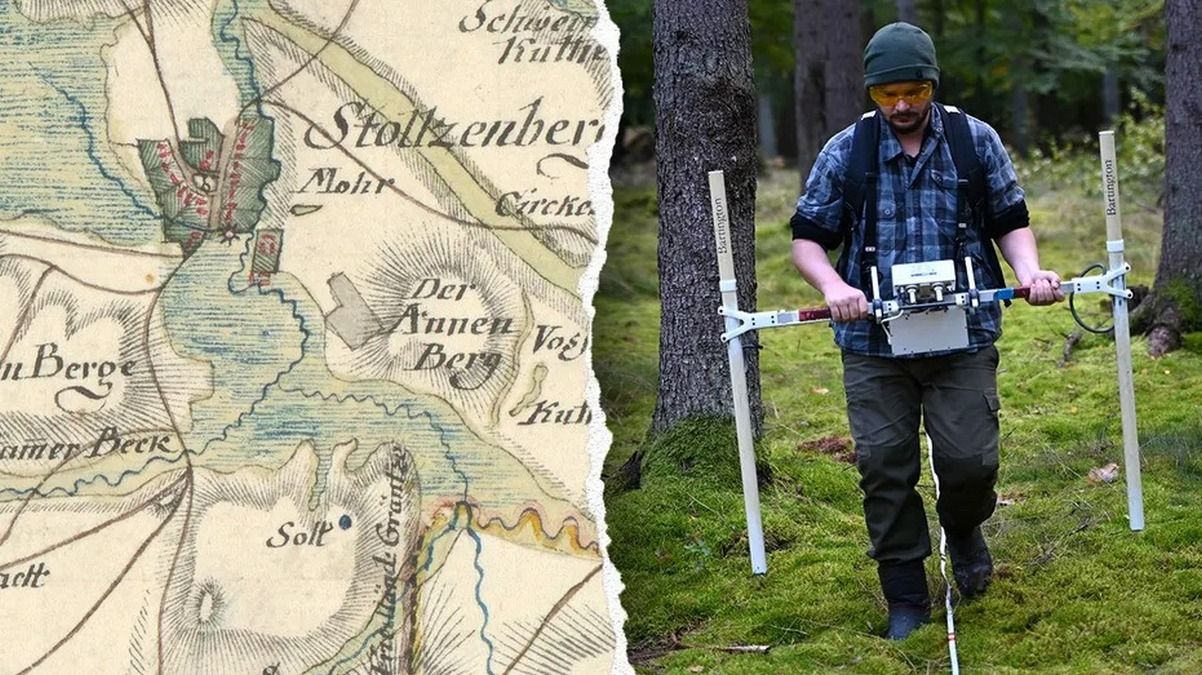 Середньовічне місто Стольценберг знайшли біля села в Польщі Середньовічне місто Стольценберг знайшли біля села в Польщі