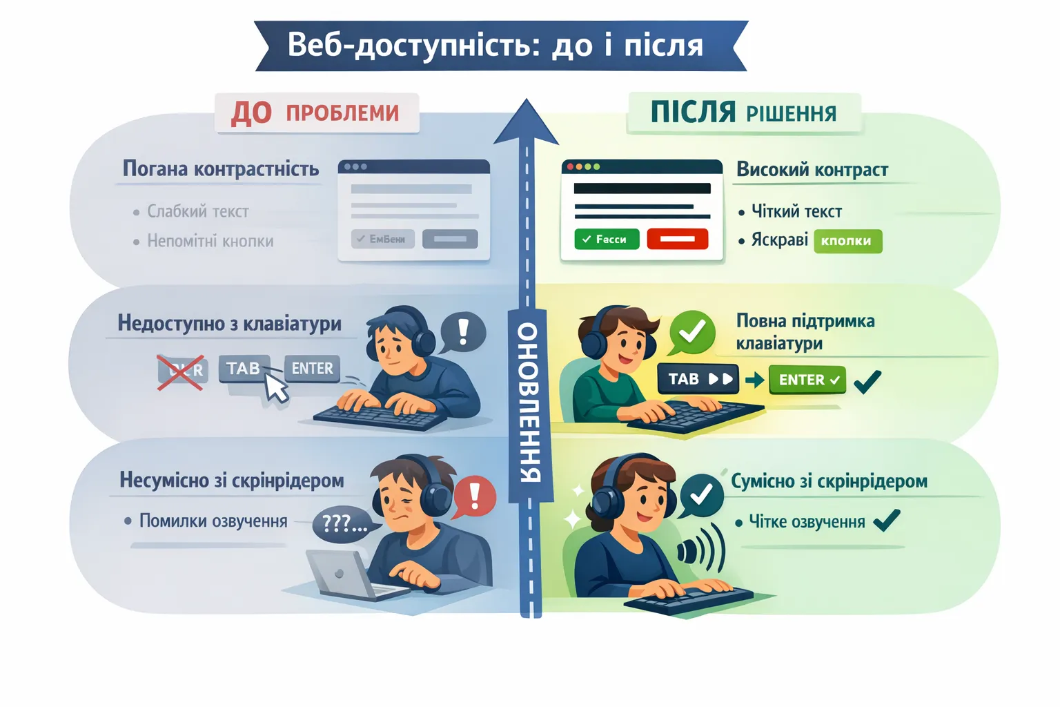 Що треба знати про вебдоступність Що треба знати про вебдоступність