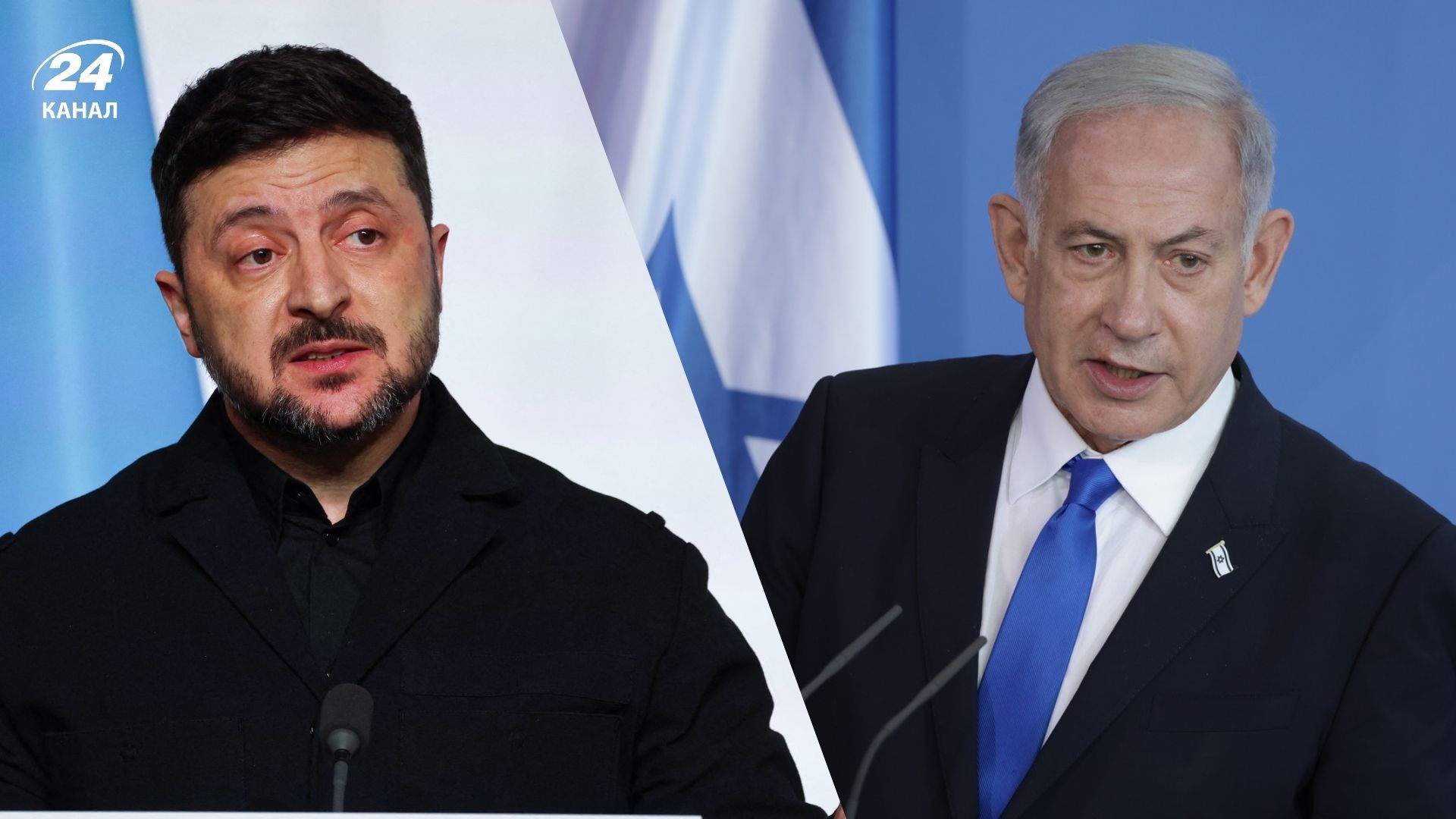 Володимир Зеленський і Беньямін Нетаньяху Володимир Зеленський і Беньямін Нетаньяху
