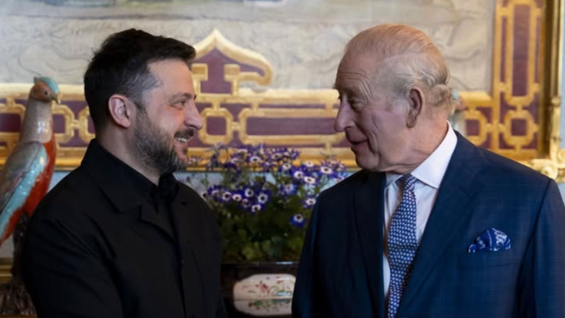 Володимир Зеленський і король Чарльз Володимир Зеленський і король Чарльз