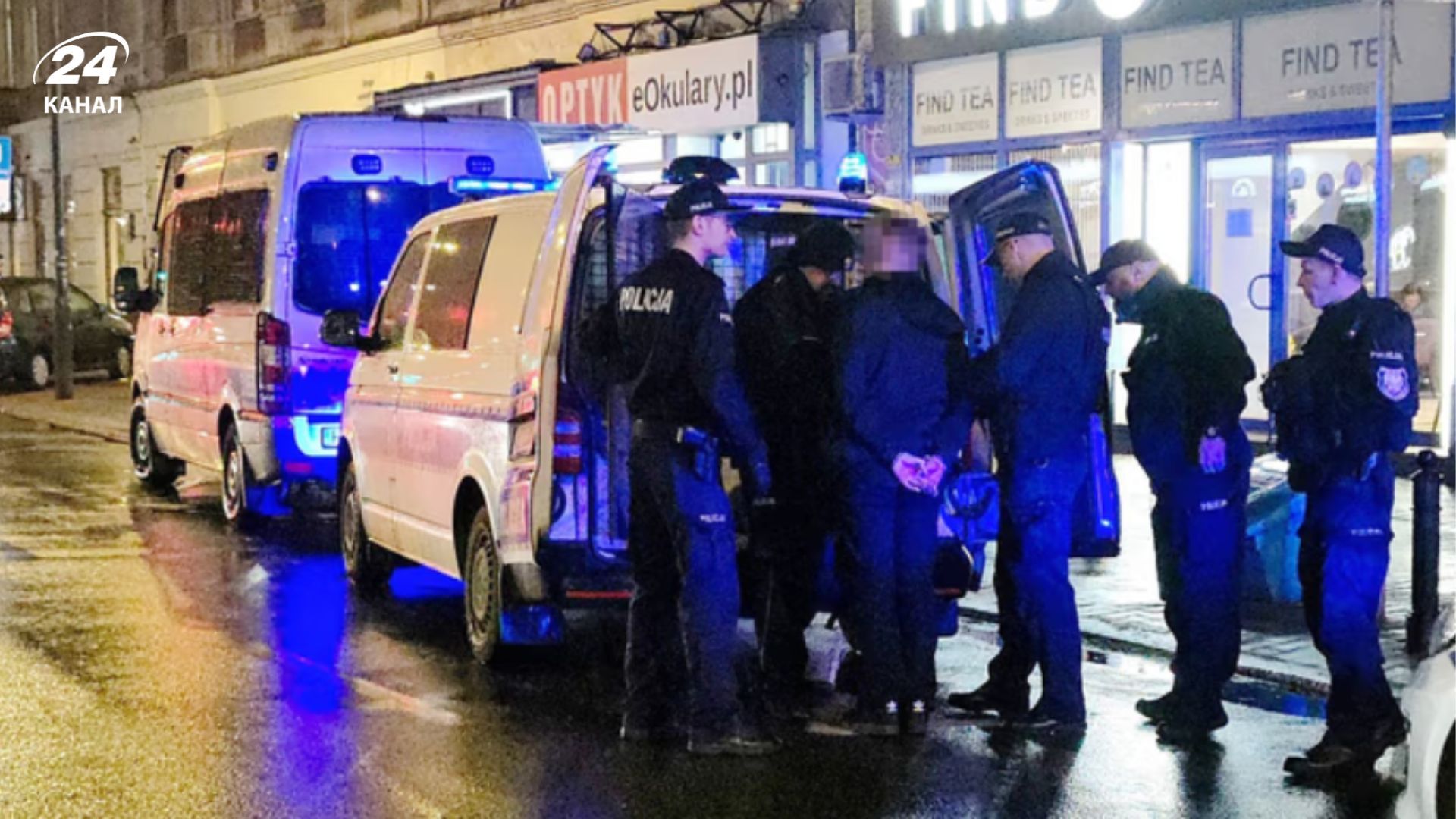 В Варшаве мужчина напал с ножом на украинца