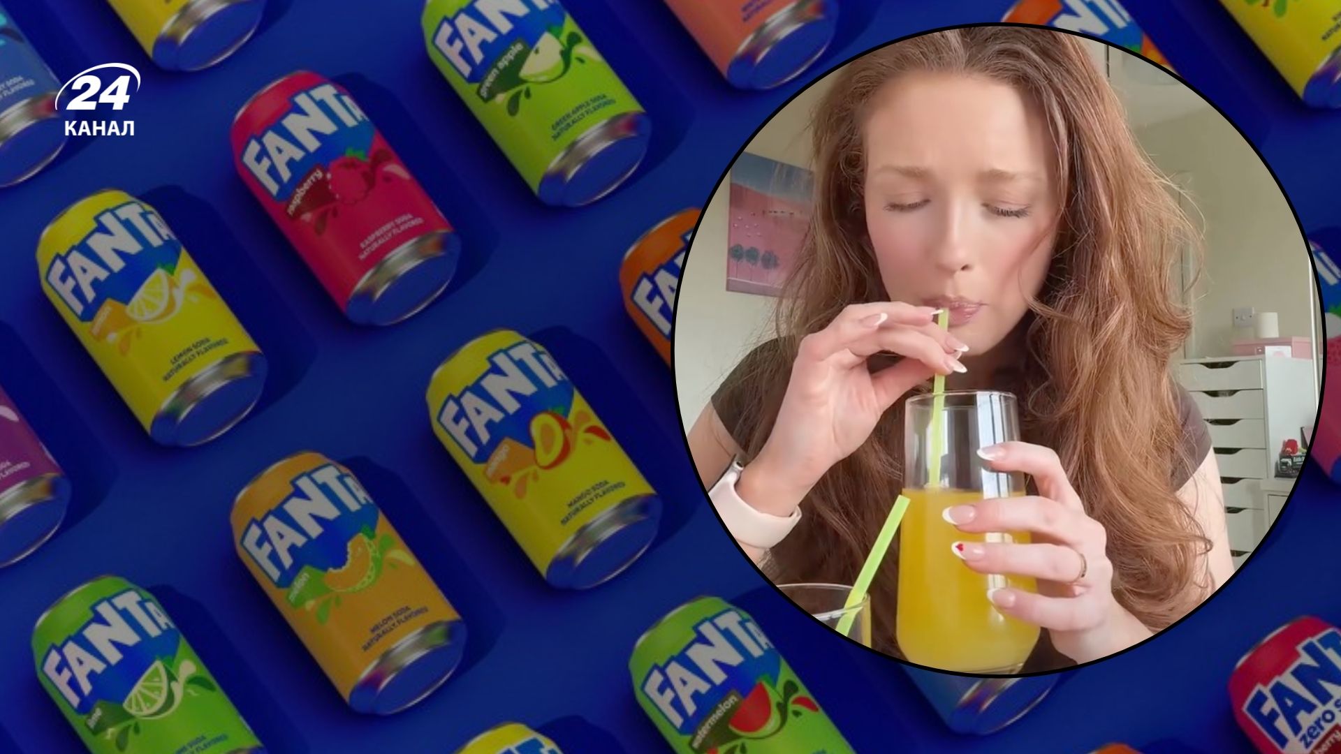 Жінка порівняла Фанту у Британії та США Жінка порівняла Фанту у Британії та США