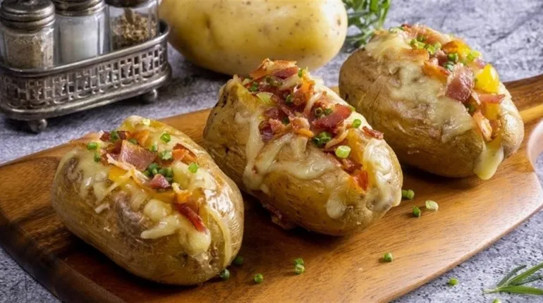 Фаршированный картофель Фаршированный картофель