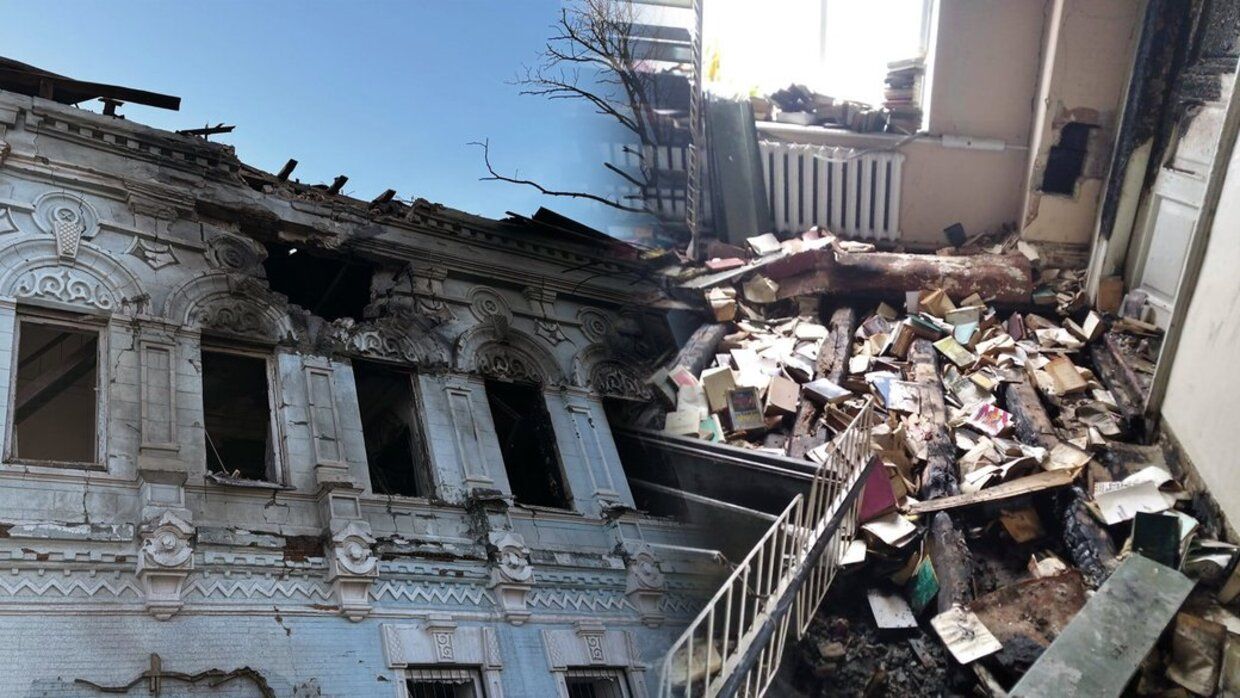 Росіяни вдарили дроном по Чернігівщині Росіяни вдарили дроном по Чернігівщині