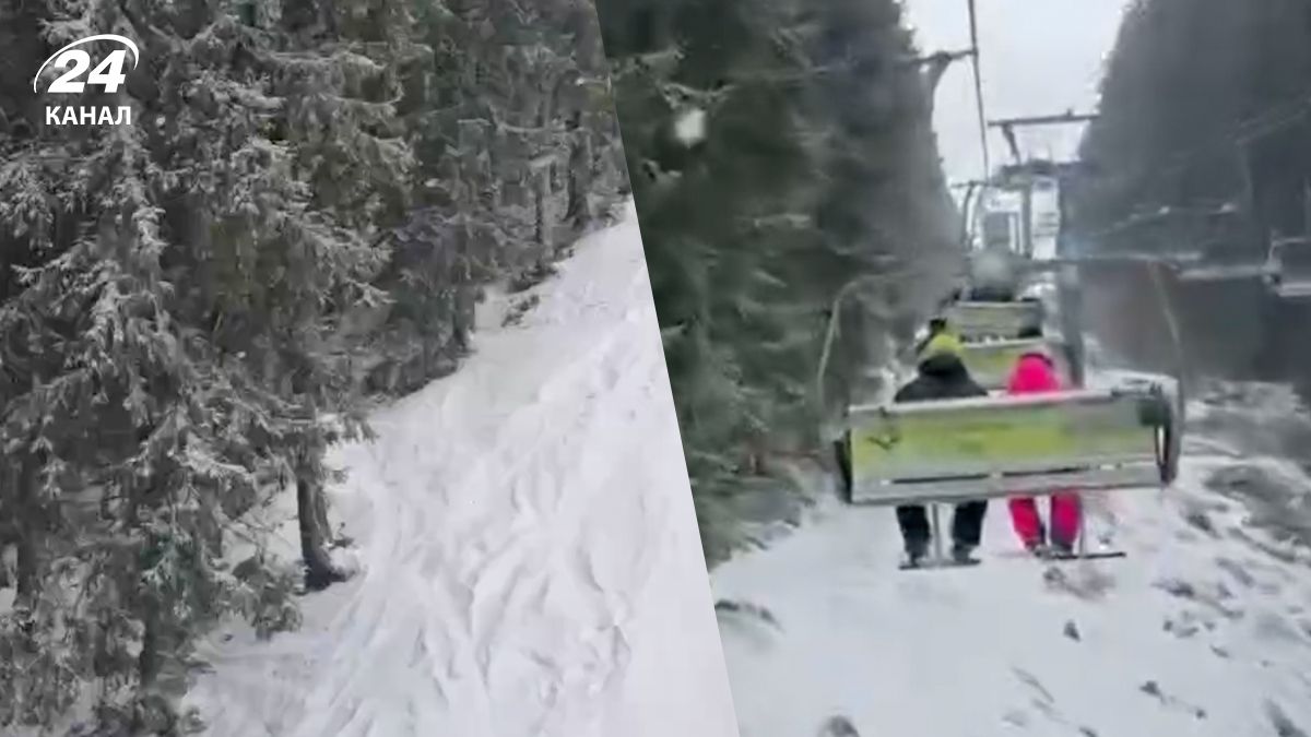 Буковель 19 марта был в снегу Буковель 19 марта был в снегу