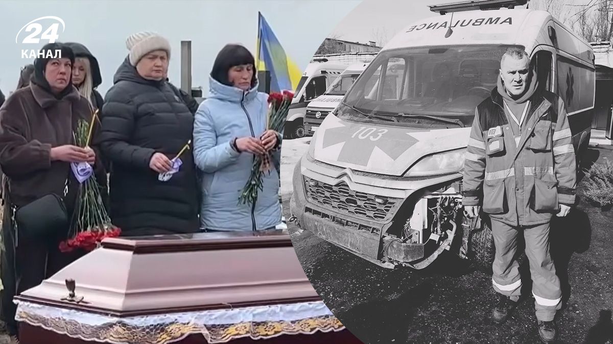 Удар по скорой на Харьковщине 15 марта – состоялось прощание с медиком Олегом Журавлевым Удар по скорой на Харьковщине 15 марта – состоялось прощание с медиком Олегом Журавлевым