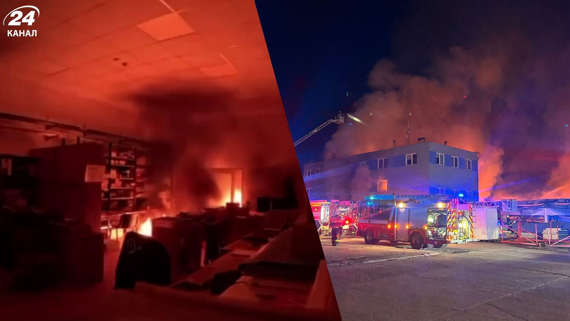 В Чехии подожгли оборонный завод, сотрудничающий с Израилем: полиция рассматривает версию теракта - 24 Канал