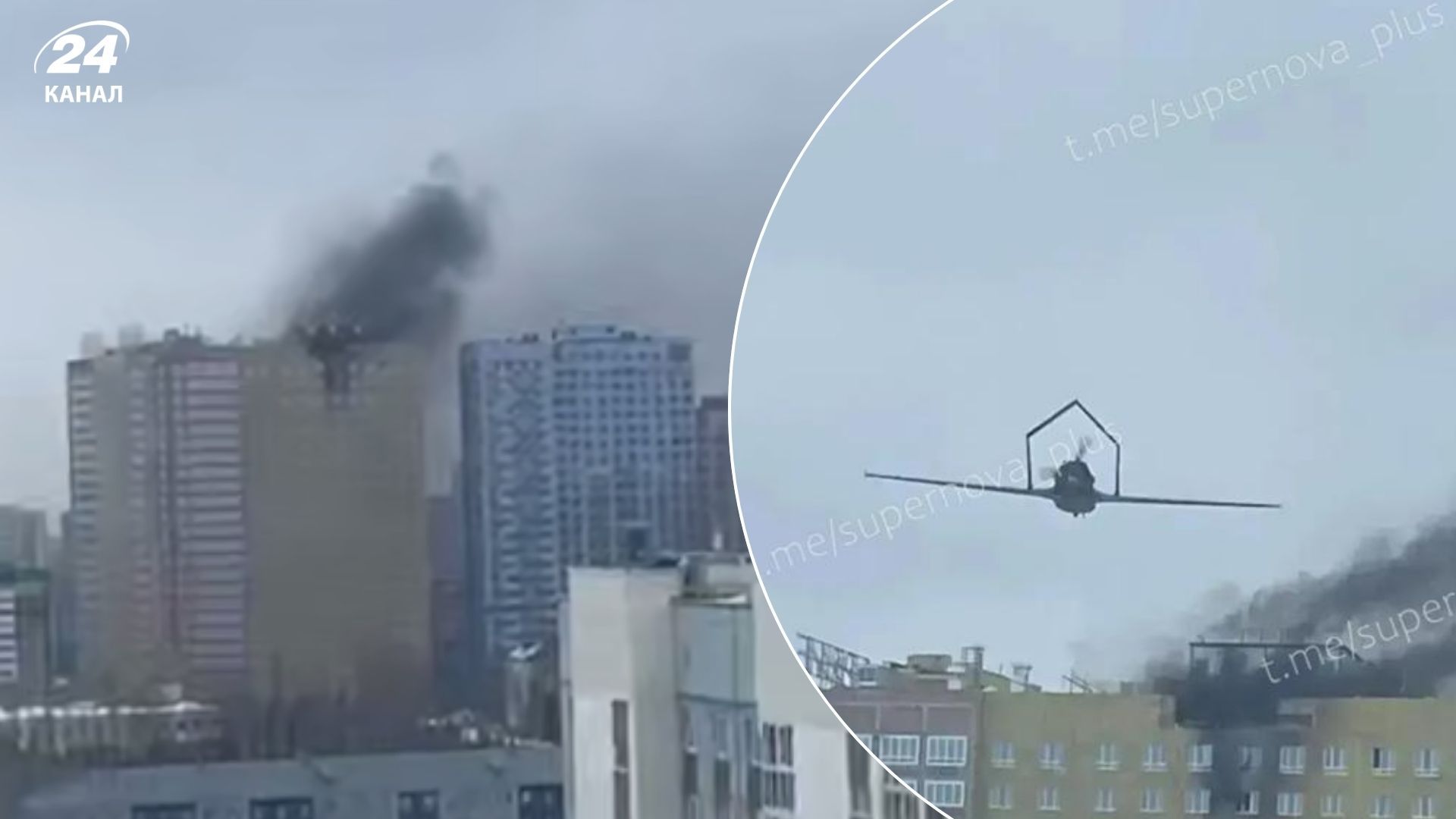 В Уфе беспилотники попали в многоэтажку под действием РЭБ