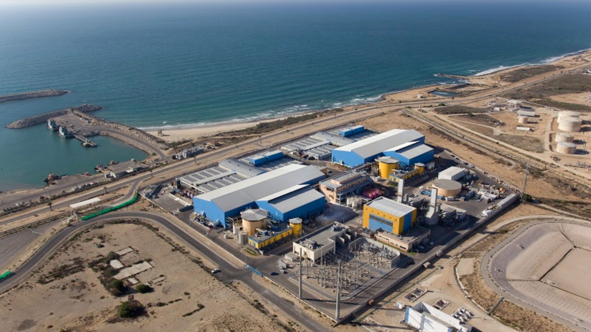 Опреснительный завод в Ашкелоне, Израиль