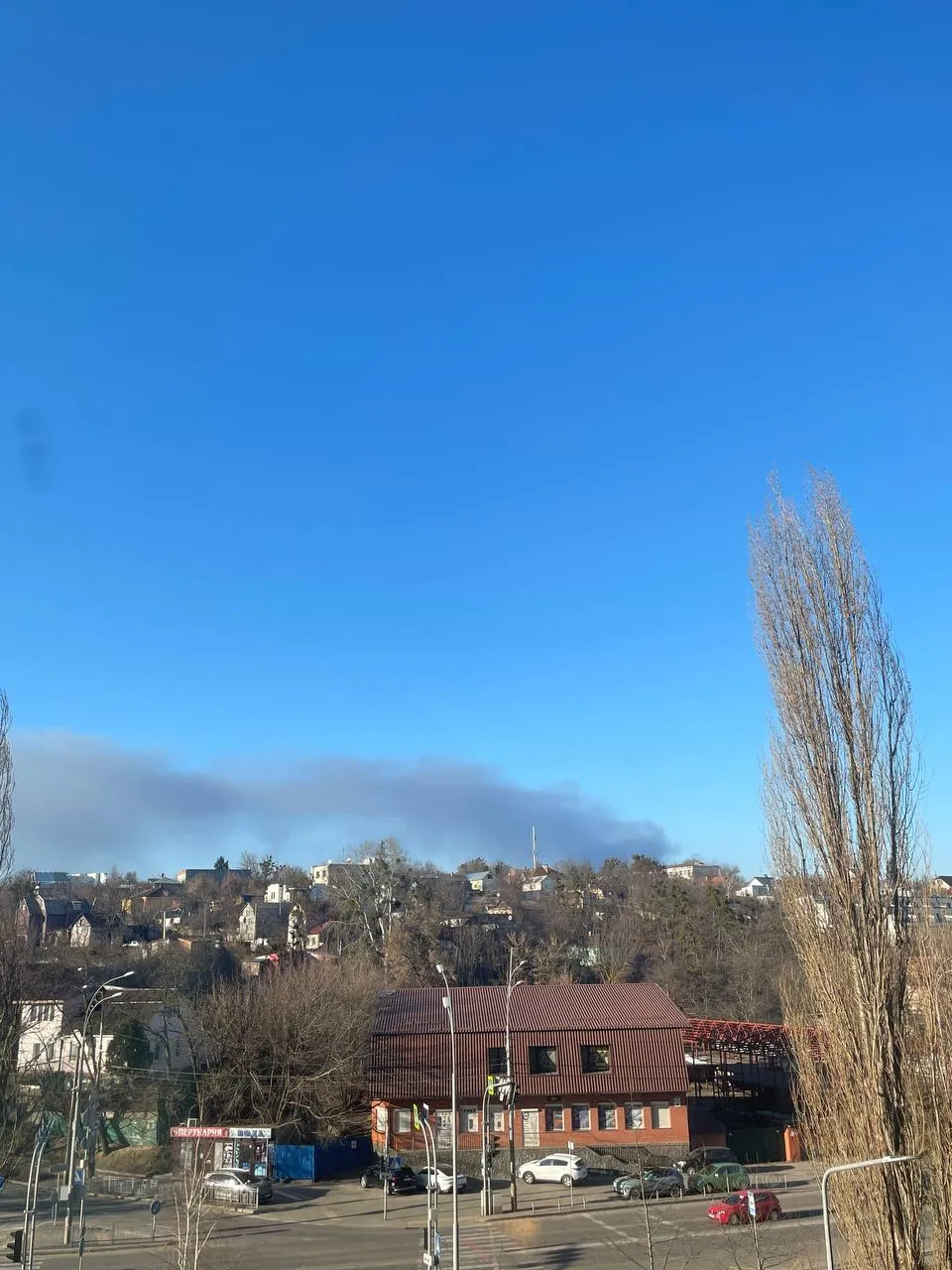 Пожежа під Києвом 22 березня