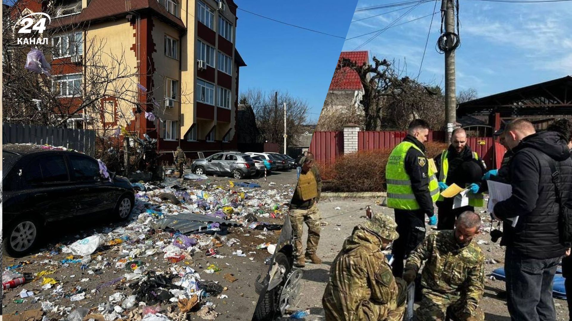 В Буче произошел двойной взрыв: ранены полицейские В Буче произошел двойной взрыв: ранены полицейские