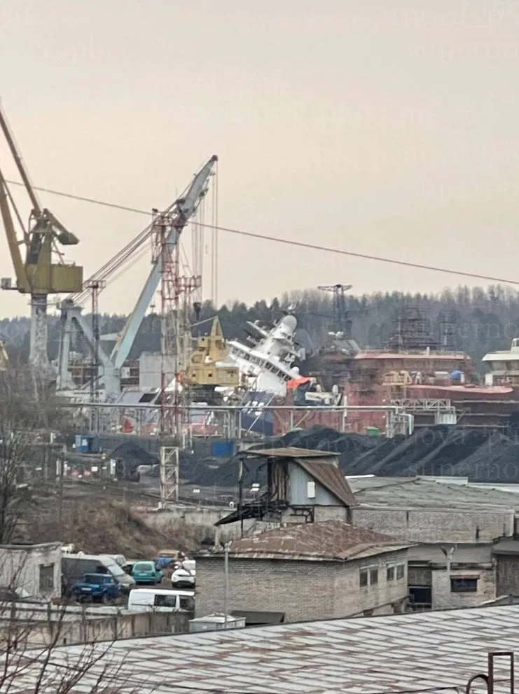 Атака БпЛА на Виборг: під удар міг потрапити один із кораблів