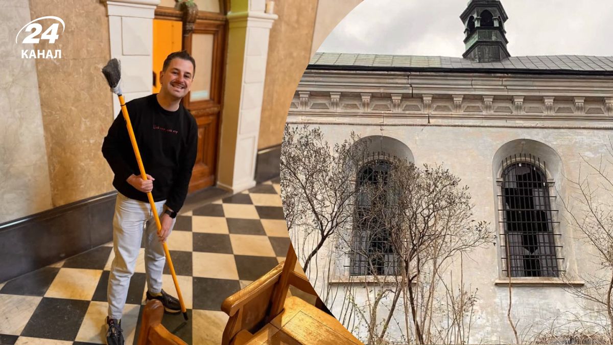 Тарас Демко про пошкодження Львівського органного залу Тарас Демко про пошкодження Львівського органного залу