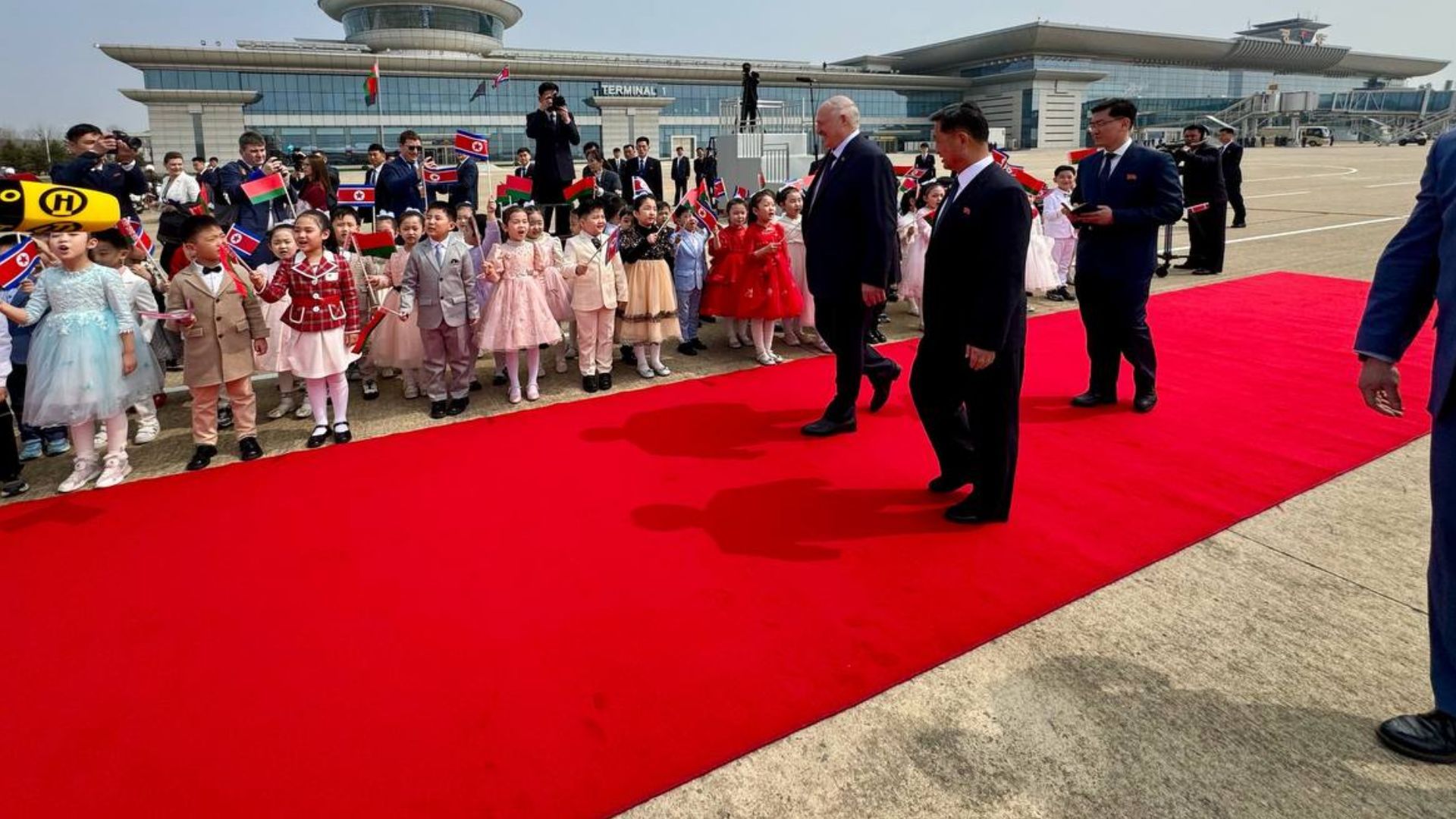Лукашенко в КНДР Лукашенко в КНДР