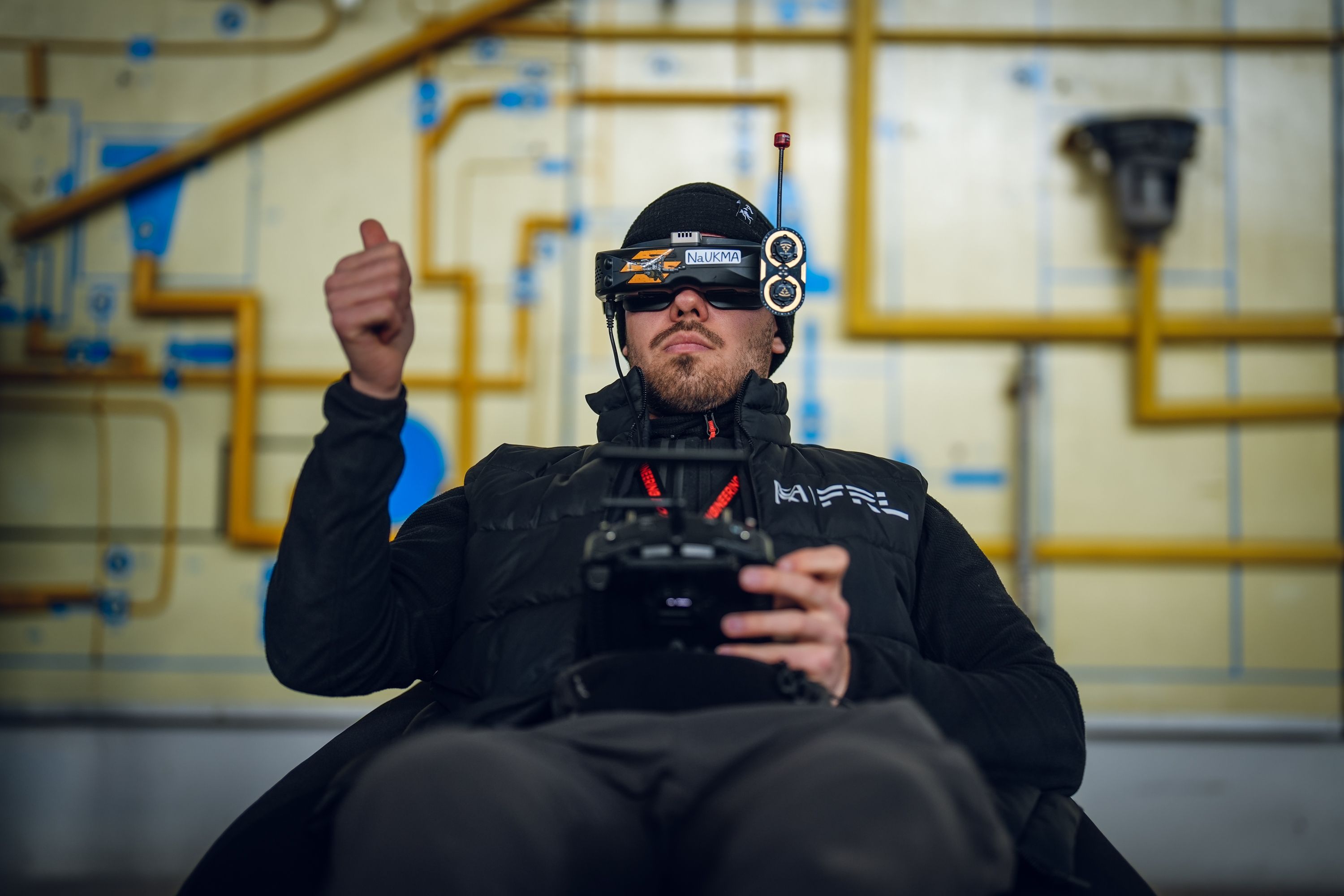 Змагання дронів відбулися в ангарі КАІ Змагання дронів відбулися в ангарі КАІ