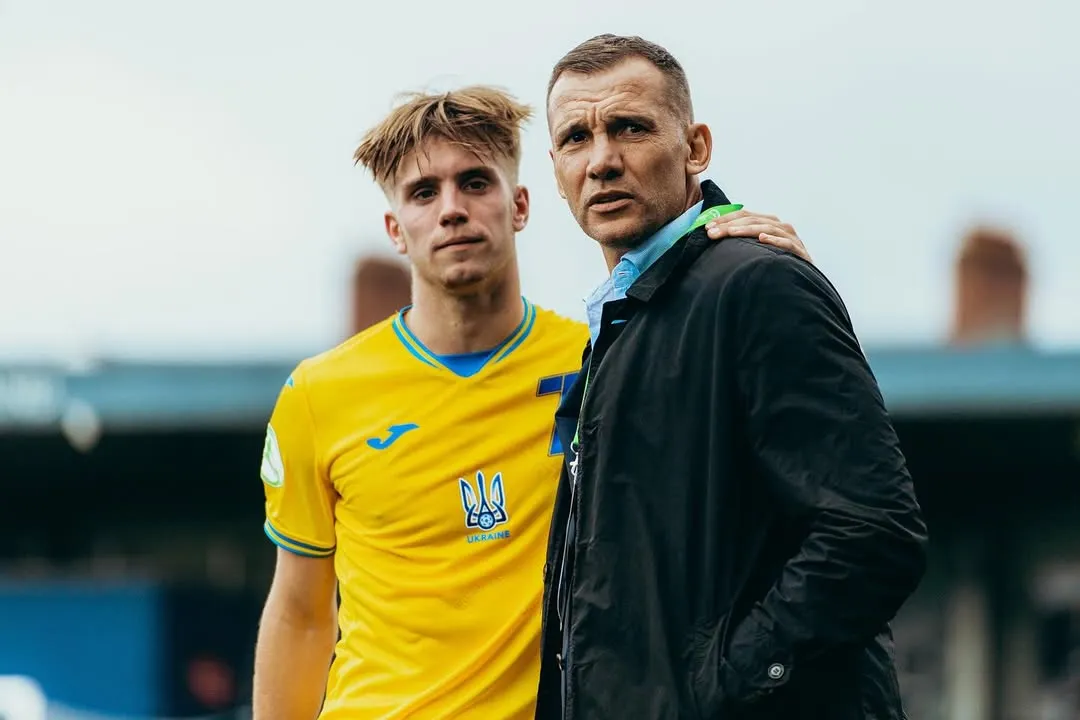 Крістіан Шевченко з батьком