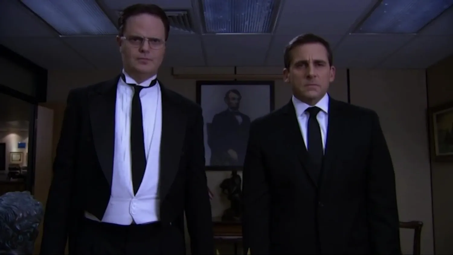 Рейн Уилсон и Стив Карелл