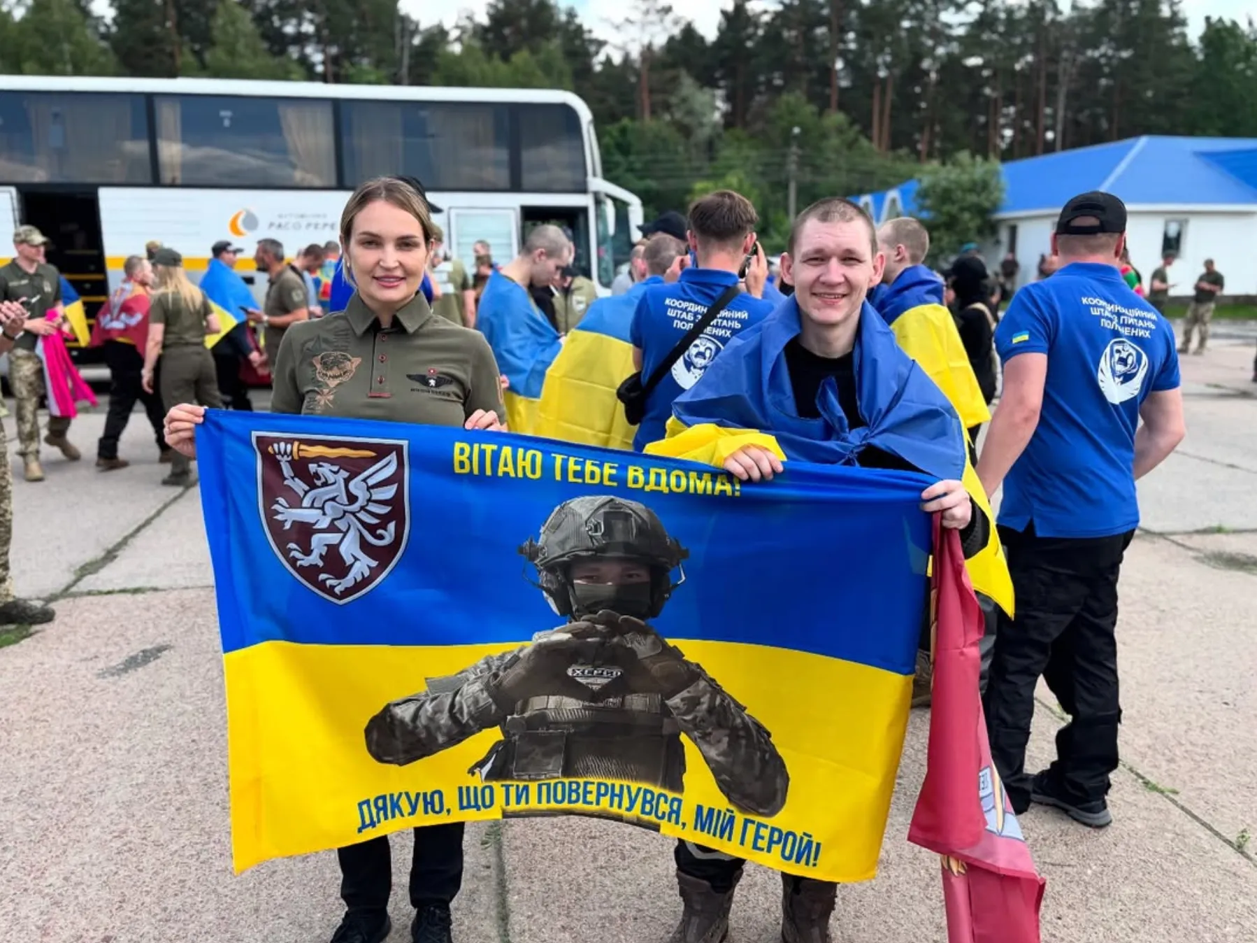 Освобожденный из плена Иван Иванченко