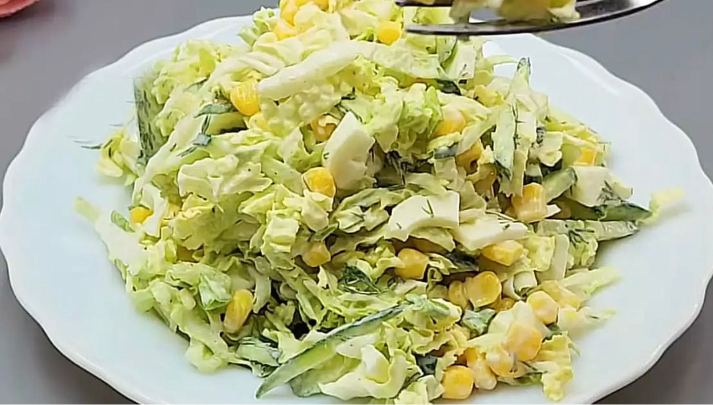 Салат з пекінки на кожен день 