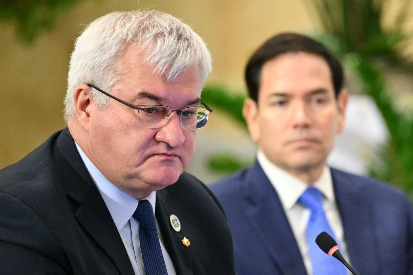 Андрій Сибіга зустрівся з Марко Рубіо