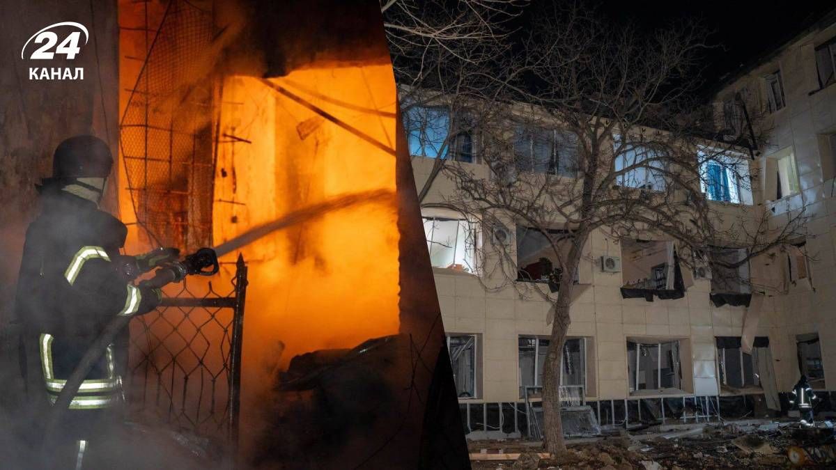 Пожежі та руйнування після атаки на Одесу 28 березня