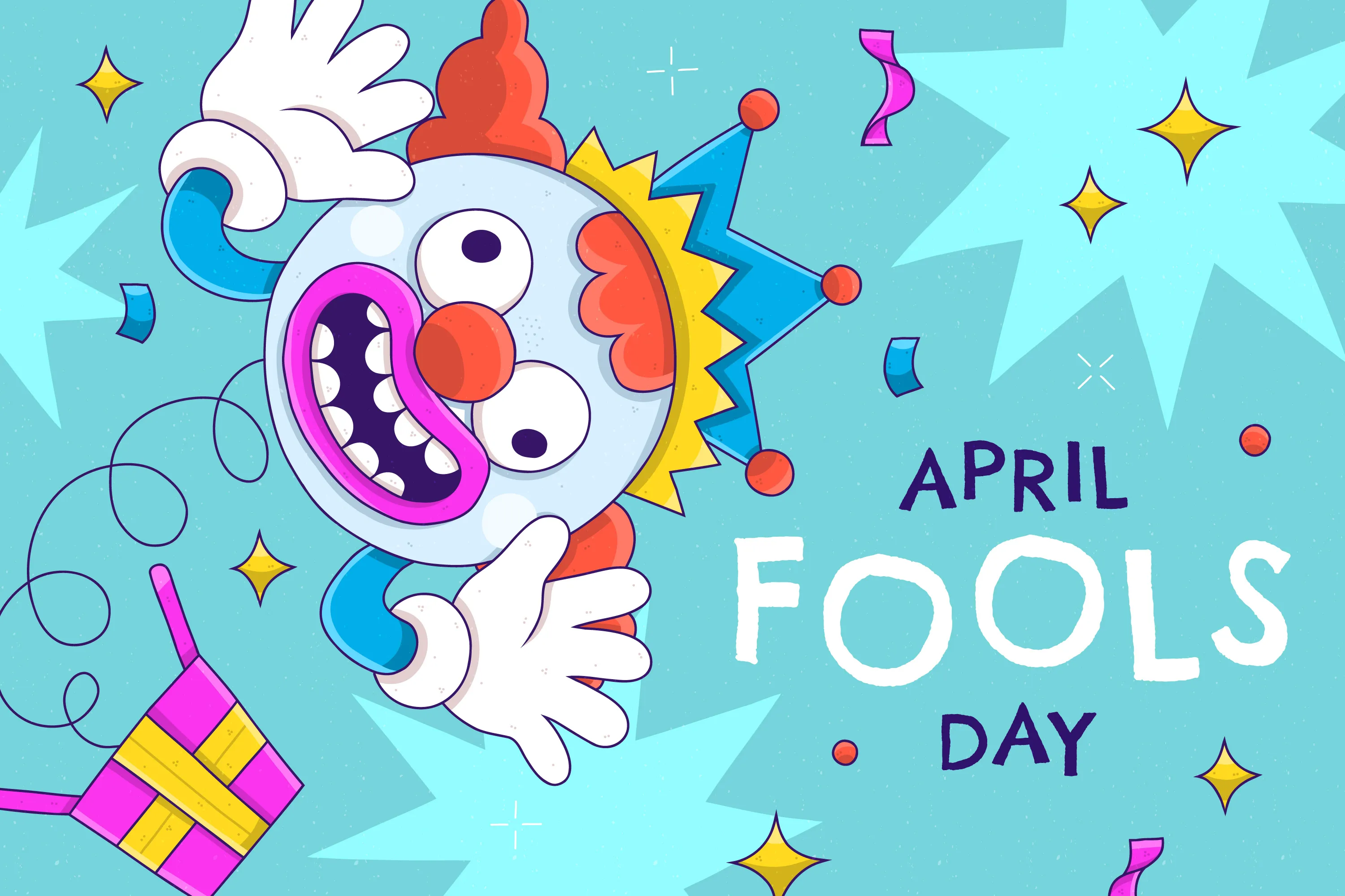 День смеха 1 апреля 