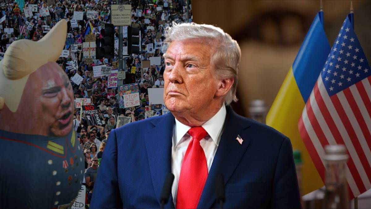 Протести у США проти Трампа - як президент США обвалив свій рейтинг Протести у США проти Трампа - як президент США обвалив свій рейтинг