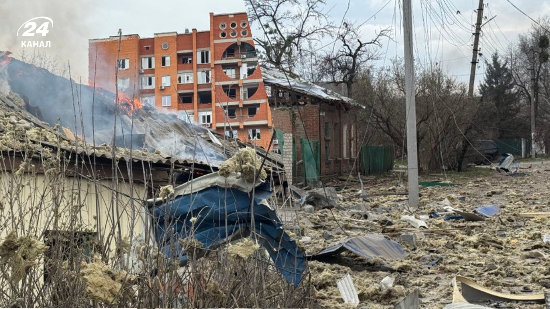 Атака врага на Славянск 30 марта