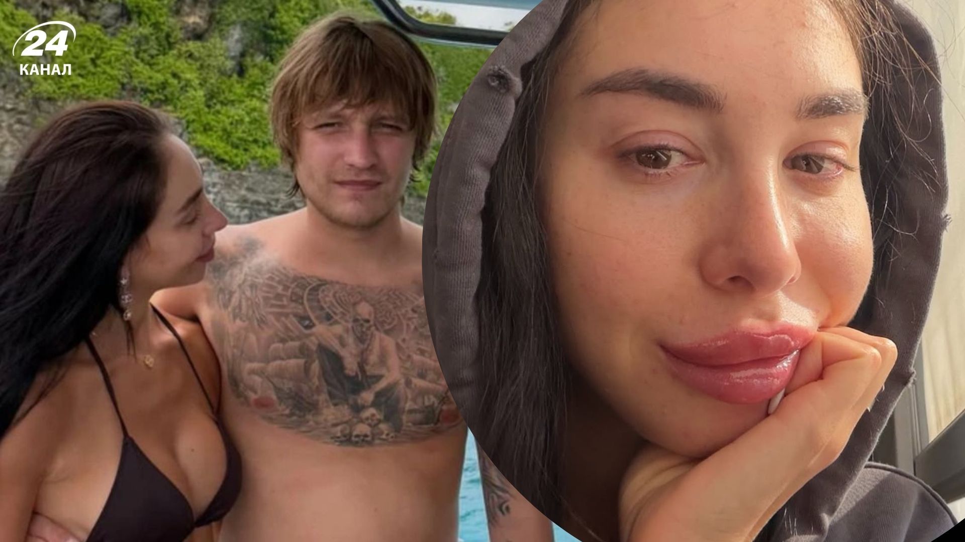 Єва Мішалова з Ігорем Комаровим Єва Мішалова з Ігорем Комаровим