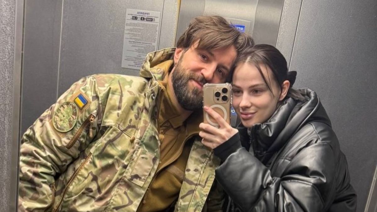 Андрій Задворний з дівчиною