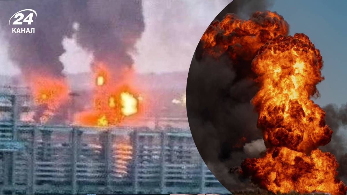 Порт Усть-Луга у Росії атаковано сьомий раз поспіль Порт Усть-Луга у Росії атаковано сьомий раз поспіль