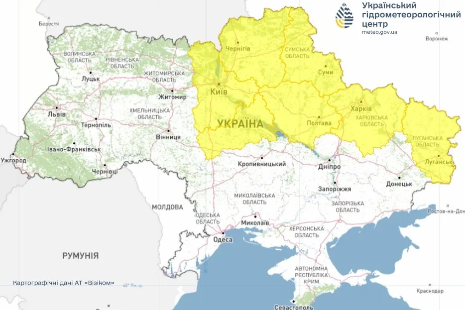 Грозы в Украине 31 марта 2026 года Грозы в Украине 31 марта 2026 года