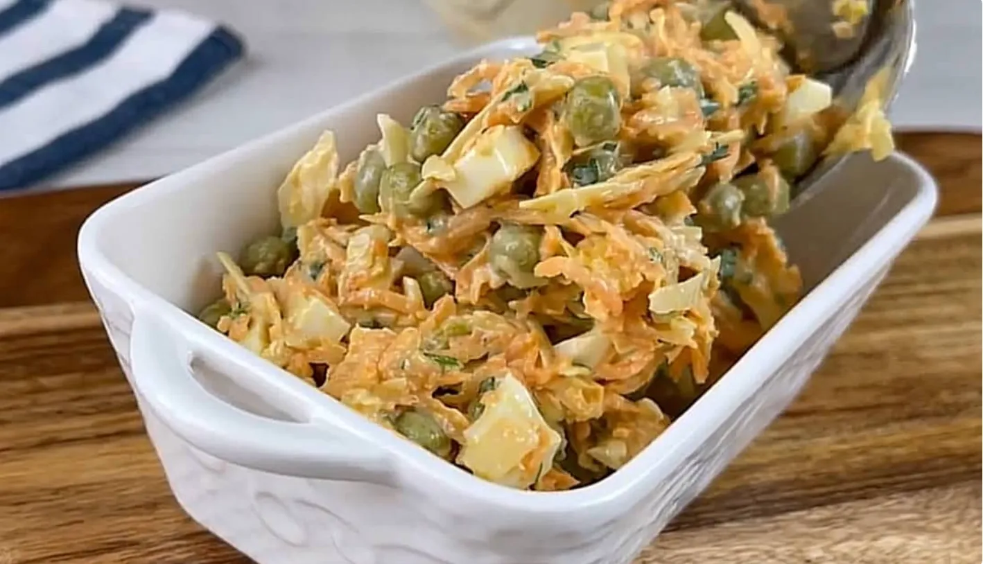 Салат з горошком