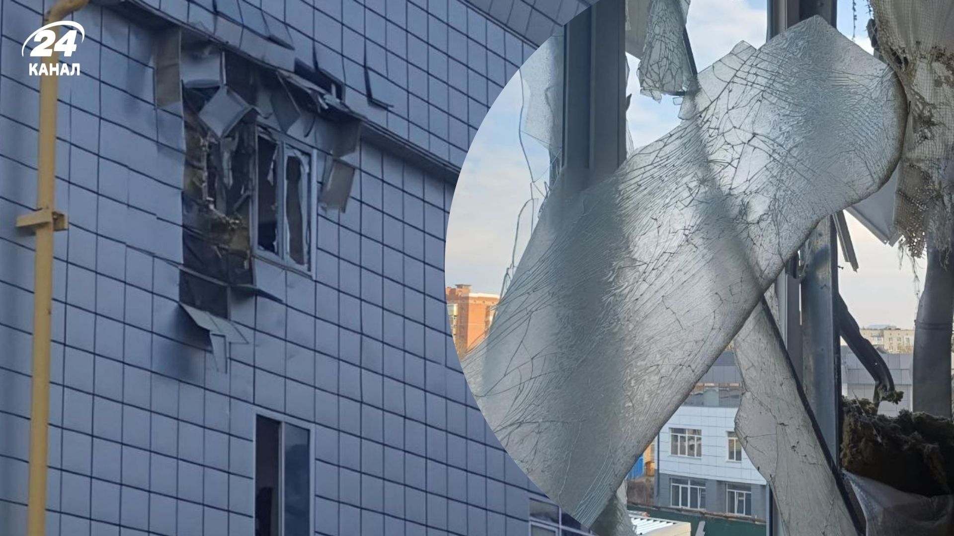 Російський безпілотник поцілив у ТРЦ в центрі Сум - 24 Канал Російський безпілотник поцілив у ТРЦ в центрі Сум - 24 Канал