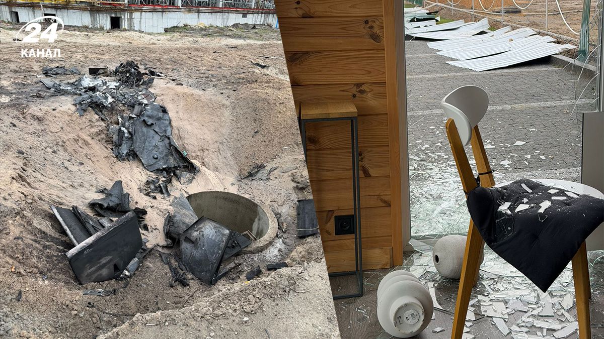 В результате падения БПЛА пострадала инфраструктура В результате падения БПЛА пострадала инфраструктура