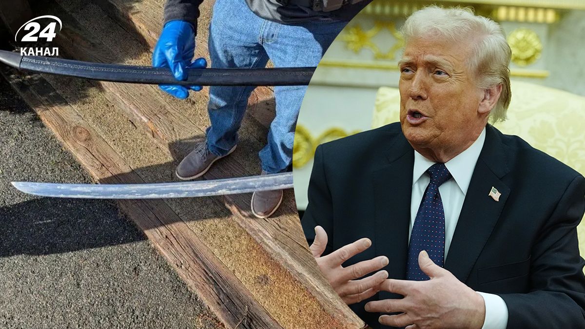 Американець зустрів ФБР з мечем після погроз Трампу у фейсбуці Американець зустрів ФБР з мечем після погроз Трампу у фейсбуці