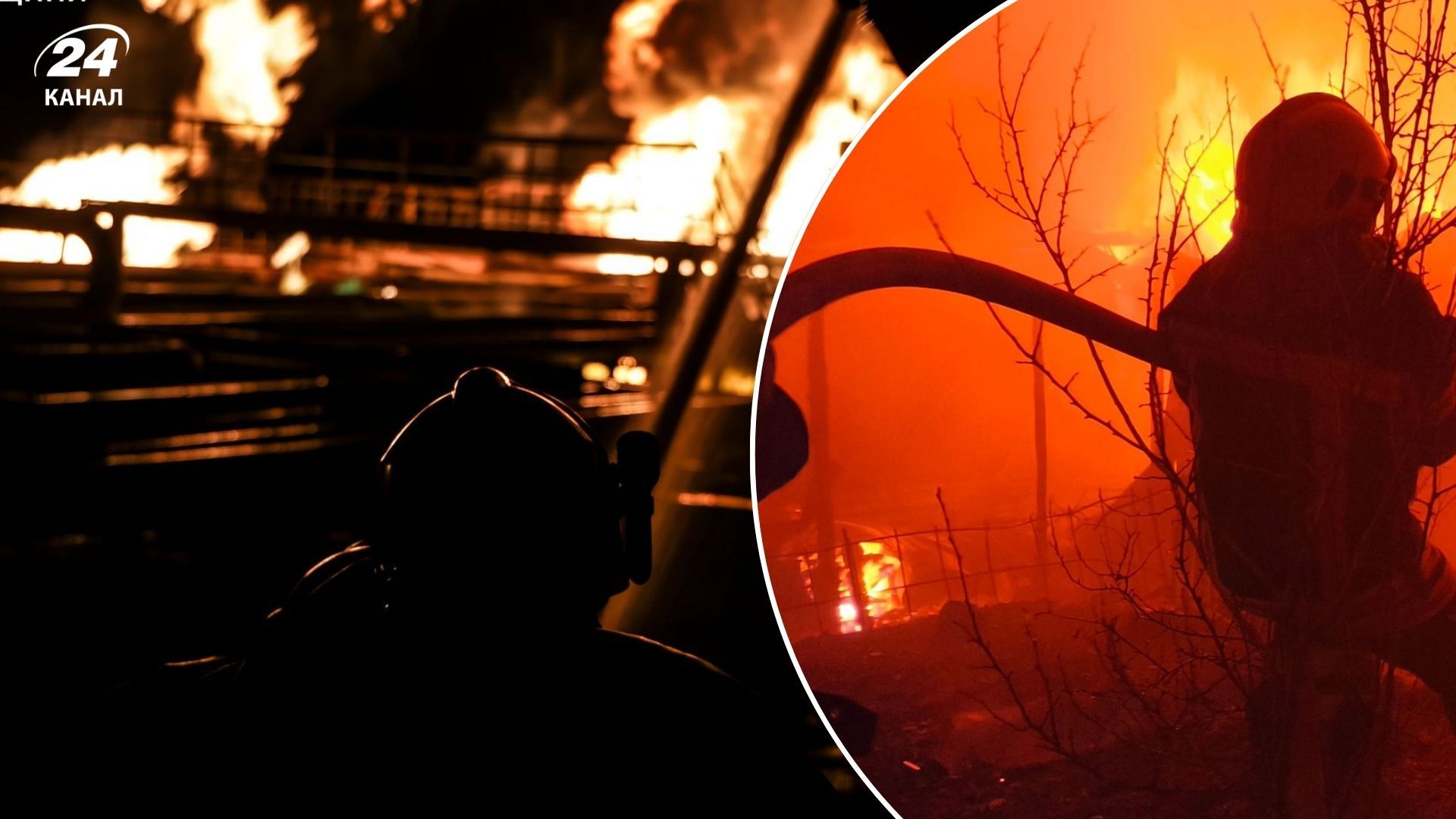 Були влучання та виникли пожежі: окупанти вдарили по підприємствах на Полтавщині - 24 Канал