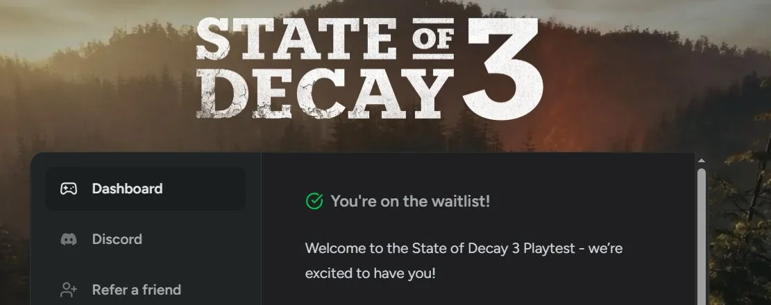 Альфа-тест State of Decay 3 Альфа-тест State of Decay 3